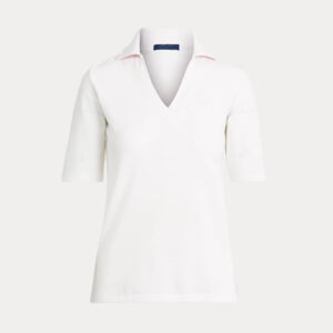 Elbow-Length-Sleeve Golf Polo