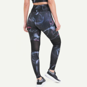 Smoke Print Gym Leggings