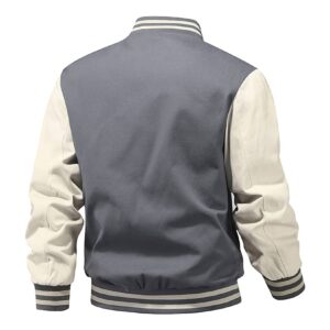 Men's Fashion Varsity Cotton Jacket