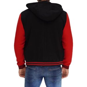 Hooded Varsity Jacket