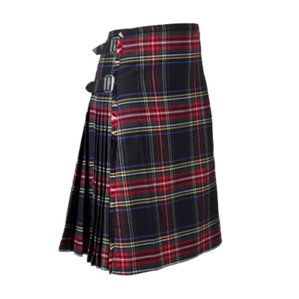 Black Stewart Tartan Kilt