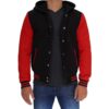 Hooded Varsity Jacket