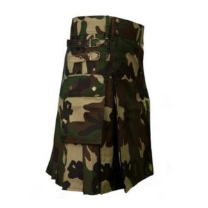 Woodland Army Camo Utility Kilt