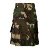 Woodland Army Camo Utility Kilt